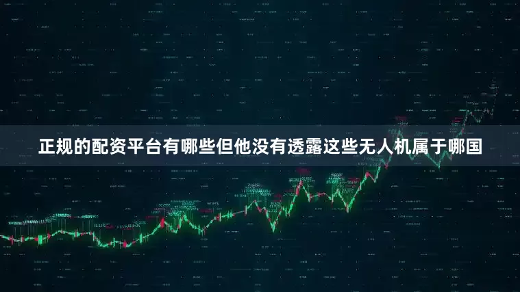 正规的配资平台有哪些但他没有透露这些无人机属于哪国